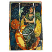 Halloween Witch Poster Medium Cadeauzakje (Achterkant)