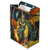 Halloween Witch Poster Medium Cadeauzakje (Achterkant Gekanteld)