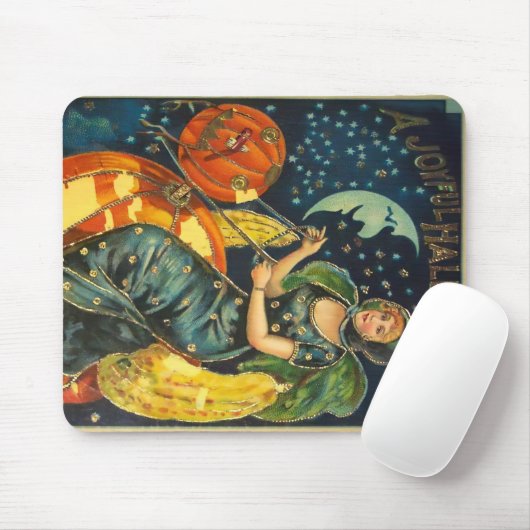  Halloween Witch Poster Muismat (Met muis)