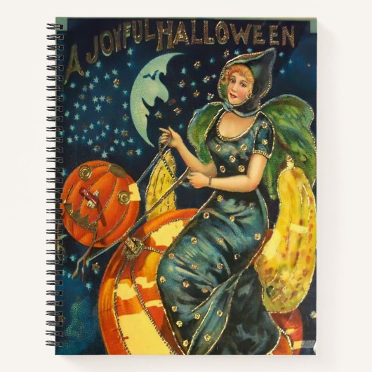  Halloween Witch Poster Notitieboek (Voorkant)