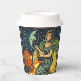  Halloween Witch Poster Papieren Bekers