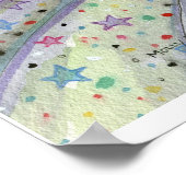 Halloween Witch Poster Print door Molly Harrison (Hoek)