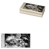 Halloween Witch Poster Rubberstempel (Gestempeld)