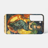 Halloween Witch Poster Samsung Galaxy Hoesje (Achterkant horizontaal)