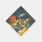  Halloween Witch Poster Servet (Hoek)