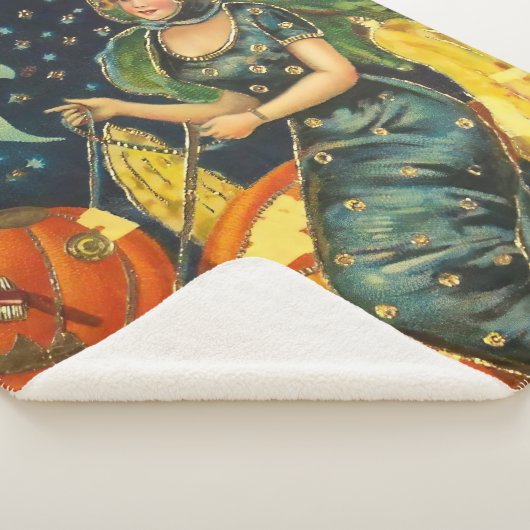  Halloween Witch Poster Sherpa Deken (3/4)