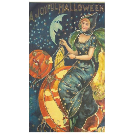  Halloween Witch Poster Tafelkleed (Voorkant)