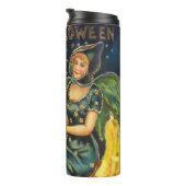  Halloween Witch Poster Thermosbeker (Geroteerd rechts)