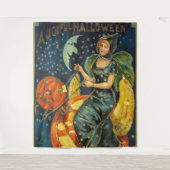  Halloween Witch Poster Wandkleed (Voorkant)