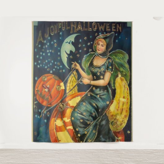  Halloween Witch Poster Wandkleed (Voorkant)