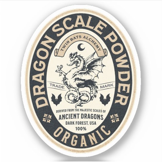 Halloween Witch Potion Apothecary Fles Label (Voorkant)