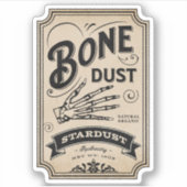 Halloween Witch Potion Apothecary Fles Label (Voorkant)