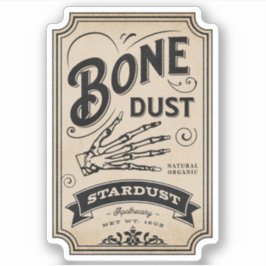 Halloween Witch Potion Apothecary Fles Label