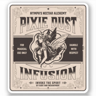 Halloween Witch Potion Apothecary Fles Label