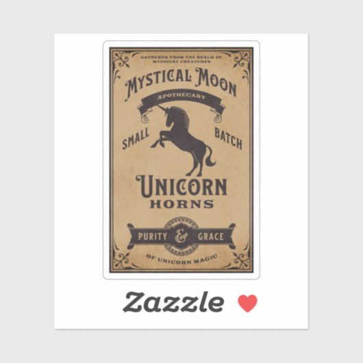 Halloween Witch Potion Apothecary Fles Label (Vel)