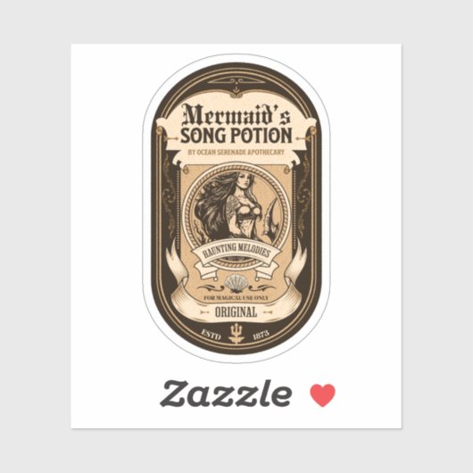 Halloween Witch Potion Apothecary Fles Label (Vel)