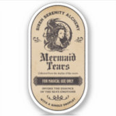 Halloween Witch Potion Apothecary Fles Label (Voorkant)