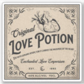 Halloween Witch Potion Apothecary Fles Label (Voorkant)
