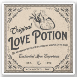 Halloween Witch Potion Apothecary Fles Label