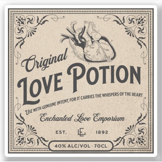 Halloween Witch Potion Apothecary Fles Label (Voorkant)