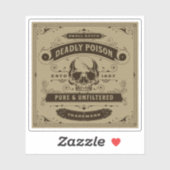 Halloween Witch Potion Apothecary Fles Label (Vel)