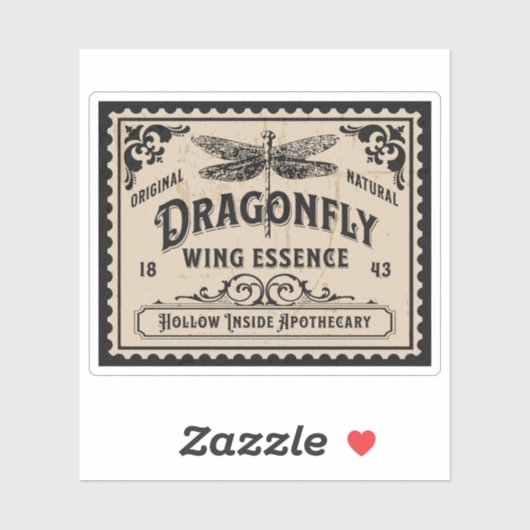 Halloween Witch Potion Apothecary Fles Label (Vel)