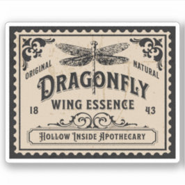 Halloween Witch Potion Apothecary Fles Label