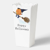 Halloween Witch Pumpkin Popcorn Boxes Bedankdoosjes (Voorkant)