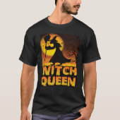 Halloween Witch Queen T-shirt (Voorkant)