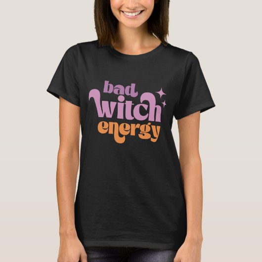 Halloween Witch Quote T-shirt (Voorkant)