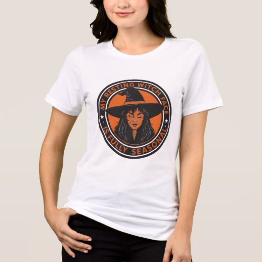 Halloween Witch Quote T-shirt (Voorkant)