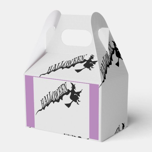 Halloween Witch Riding Broom Thunder_Cove Bedankdoosjes (Achterkant)
