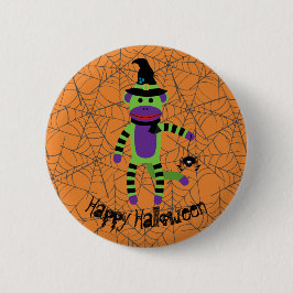 Halloween Witch Ronde Button 5,7 Cm