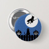 Halloween Witch Ronde Button 5,7 Cm (Voorkant /achterkant)