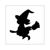 Halloween Witch Rubberstempel (Afrduk)