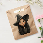 Halloween Witch Schattigee gunstzakken Bedankzakje (Gezegeld)
