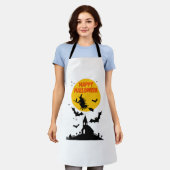 Halloween witch schort (Gedragen)