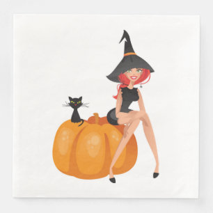 HALLOWEEN WITCH SERVET