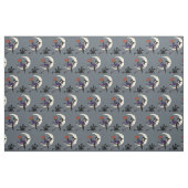 Halloween Witch Sharkskin Gray Stof (Fat Quarter)