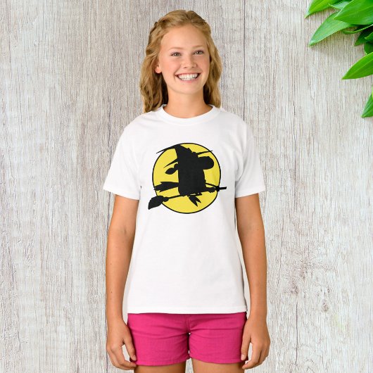 Halloween Witch Silhouette T-shirt
