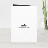 Halloween Witch slaan Kaart (Achterkant)