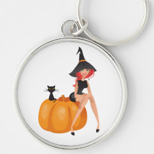 HALLOWEEN WITCH SLEUTELHANGER