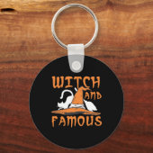 Halloween Witch Sleutelhanger (Voorkant)