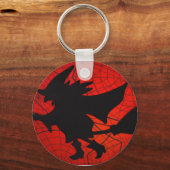 Halloween witch sleutelhanger (Voorkant)