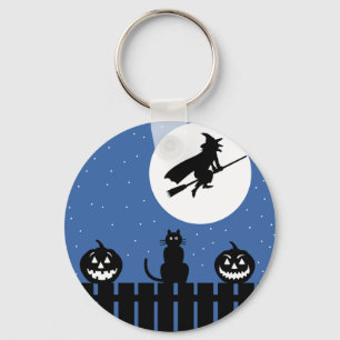 Halloween Witch Sleutelhanger