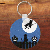 Halloween Witch Sleutelhanger (Voorkant)