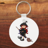 Halloween witch sleutelhanger (Voorkant)