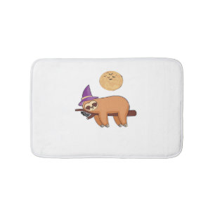 Halloween Witch Sloth Premium T-shirt Badmat