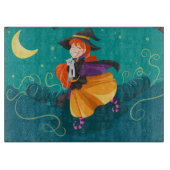 Halloween Witch Snijplank (Voorkant)
