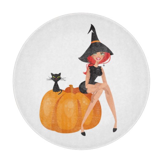 HALLOWEEN WITCH SNIJPLANK (Voorkant)